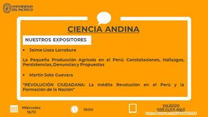 Ciencia Andina: Jaime Llosa&Martín Soto